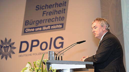 dbb-Bundesvorsitzender Klaus Dauderstädt auf dem DPolG-Bundeskongress