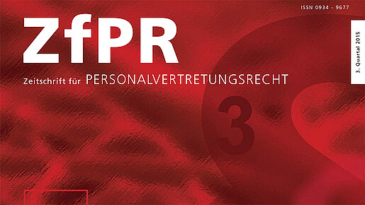 Titelblatt ZfPR Print 3/2015 Titelblatt ZfPR Print 3/2015
