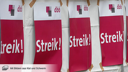 Warnstreiks und Proteste im Norden