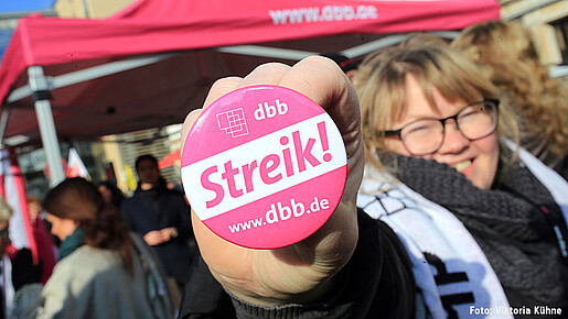 Warnstreik in Magdeburg Warnstreik in Magdeburg