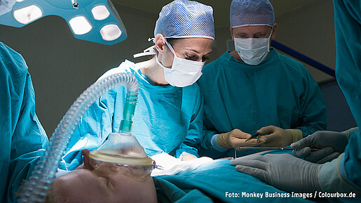 Operation in Krankenhaus Operation in Krankenhaus