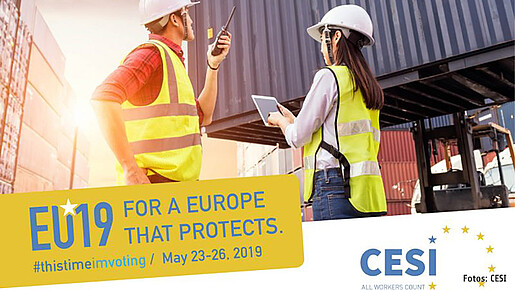 CESI-Kampagne zur Europawahl CESI-Kampagne zur Europawahl