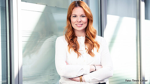 Die Vorsitzende der dbb jugend, Karoline Herrmann Die Vorsitzende der dbb jugend, Karoline Herrmann