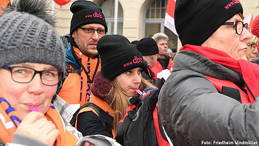 Demonstration in Schwerin Demonstration in Schwerin
