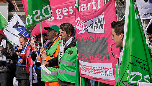 Demonstration durch Ludwigsburg Demonstration durch Ludwigsburg