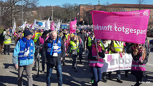 Demonstration in Kiel Demonstration in Kiel