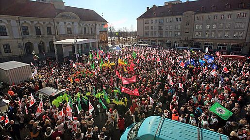 Warnstreik Magdeburg