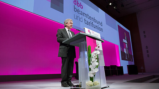 Klaus Dauderstädt auf der dbb Jahrestagung