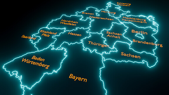 Bundesländer, Bund, Deutschland